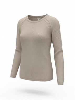 Sonoma Women's Scoopneck Sweater in Taupe